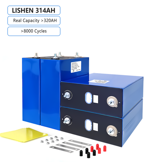 LISHEN 314Ah LiFePO4 Battery Cells - Brand New Grade A with QR Code