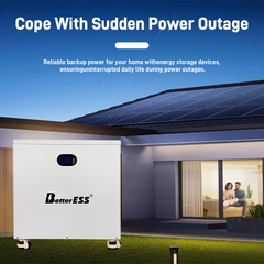 51.2V 600Ah 32KWh LiFePO4 Mobile ESS With Active Balancer