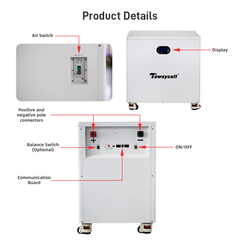 BetterESS 48V 51.2V 600Ah 30KWh LiFePO4 Mobile ESS With Active Balancer for Home Energy Storage System