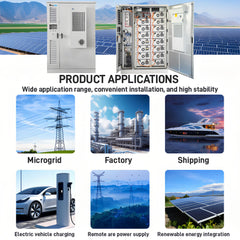 High Voltage 768V 215KWH Cabinet Solar Power Energy Storage System Container BESS