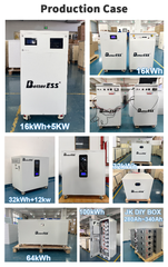 51.2V 206Ah 10kWh All-in-One LiFePO4 Mobile ESS with 5kW Hybrid Off-Grid Inverter, BMS & MPPT