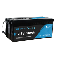 12V 300Ah LiFePO4 Battery Built-in 200A BMS with Bluetooth