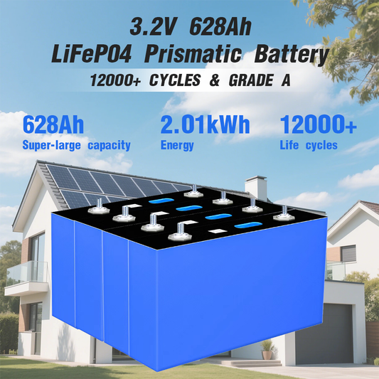 EVE MB56 3.2V 628Ah LiFePO4 Battery Cell 12000 Cycles- Brand New Grade A with QR Code