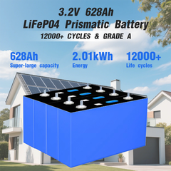 EVE MB56 3.2V 628Ah LiFePO4 Battery Cell 12000 Cycles- Brand New Grade A with QR Code