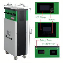 48V Sodium-ion All-in-one Machine 10kWh 200Ah Lifepo4 Battery Pack Solar Home Energy Storage Battery