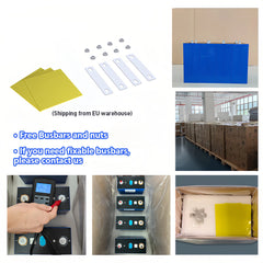 GOTION 340Ah LiFePO4 3.2V Grade A Battery Cells For Solar Storage, RV, EV, PV