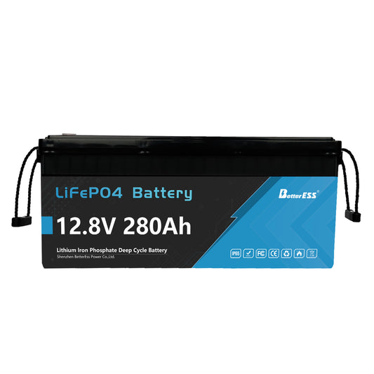 12V 280Ah LiFePO4 Battery Built-in 200A BMS with Bluetooth