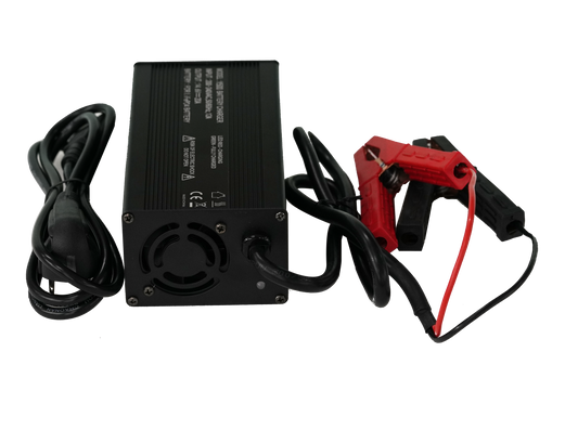 14.6V 20A LiFePO4 Battery Charger, 2-Stage Automatic Intelligent LiFePO4 Lithium Battery Charger Suitable for 12 V (12.8 V) Lithium Battery