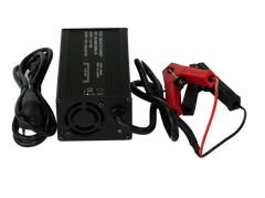 14.6V 20A LiFePO4 Battery Charger, 2-Stage Automatic Intelligent LiFePO4 Lithium Battery Charger Suitable for 12 V (12.8 V) Lithium Battery