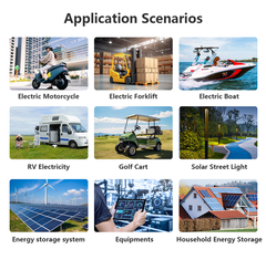 12V 300Ah LiFePO4 Battery Built-in 200A BMS with Bluetooth