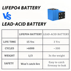 Hithium 280Ah 3.2V LiFePO4 Cells - Brand New Grade A with QR Code