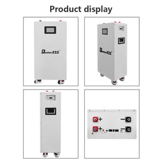 48V 16S 280Ah-314Ah DIY Vertical JK Box Battery Kits with JK Inverter 200A BMS and Wheels