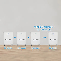 51.2V 400Ah 200A 20KWH Lithium Energy Storage Battery Support Parallel