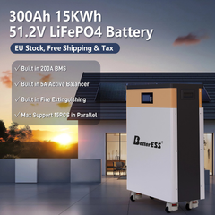 (EU Stock) BetterESS 51.2V 300Ah 15KWh LiFePO4 Mobile ESS With Active Balancer for Home Energy Storage