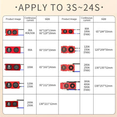 Daly Smart BMS Lifepo4 100A-400A for 12.8V 24V 48V Lifepo4 Battery