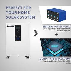 51.2V 560Ah 28kwh Three-phase All in One AC380V With 12kw Inverter Home Energy Storage System