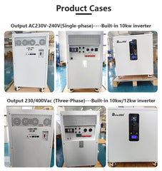 BetterESS 51.2V 628Ah 32kWh All-in-One Mobile ESS LiFePO4 Battery Energy Storage System with 12kW Three-Phase Hybrid Inverter Smart BMS MPPT & Equalization Module
