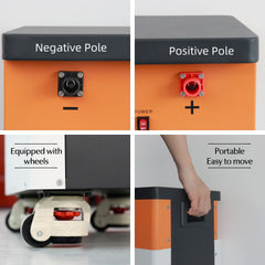 (EU Stock) BetterESS 51.2V 300Ah 15KWh LiFePO4 Mobile ESS With Active Balancer for Home Energy Storage