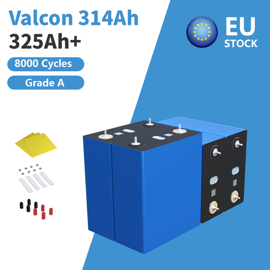 Valcon 314Ah LiFePO4 Battery Cells - Brand New Grade A with QR Code