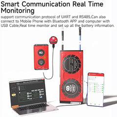 Daly Smart Active Balancer 4S to 24S 1A for LiFePO4 Li-ion LTO Battery Groups Capacitor Balancer PCB