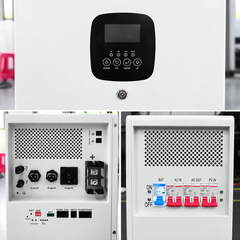25,6 V 314 Ah 8 kWh LiFePO4 All-in-One Heimspeichersystem mit 4,5 kW Hybrid-Wechselrichter und integrierter aktiver Ausgleichsfunktion