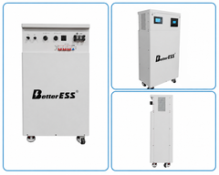 48V 51.2V 314Ah 16kWh All-in-One Mobile ESS with 6.5kW Hybrid Inverter, Smart BMS, Active Balancer & WiFi