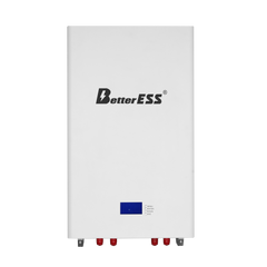 BetterEss 48V 51.2V 100Ah LiFePO4 Wall-Mounted ESS With Active Balancer