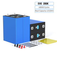 EVE New LF280K 280Ah LiFePO4 Battery Cells - Brand New Grade A with QR Code