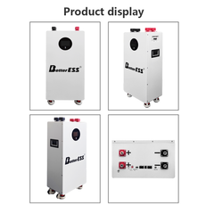 Batería DIY de 45 V 200 Ah y 9 kWh de iones de sodio con BMS de 200 A, WiFi, Bluetooth y APP para sistemas solares de almacenamiento de energía domésticos