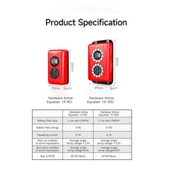 Daly Smart Equalizer 4S to 24S 1A for LiFePO4 Li-ion LTO Battery Groups Capacitor Balancer PCB