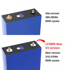 EVE New LF280K 280Ah LiFePO4 Battery Cells - Brand New Grade A with QR Code