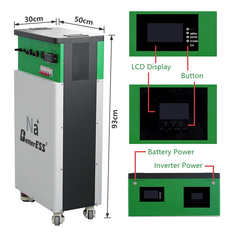 48V 10kWh 200Ah All-in-One LiFePO4 Solar Home Energy Storage System