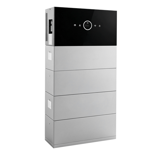 Stackable 8kWh–40kWh High-Voltage Home ESS 25.6V to 400V DC-DC Solar Battery Storage System With WiFi Bluetooth Built-in Boost Module